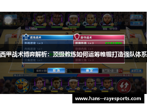 西甲战术博弈解析：顶级教练如何运筹帷幄打造强队体系